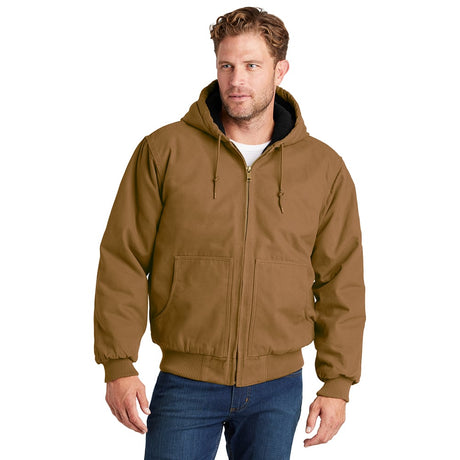 CornerStone CSJ41 Duck Cloth Insulated Hooded Jacket