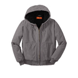 CornerStone CSJ41 Duck Cloth Insulated Hooded Jacket