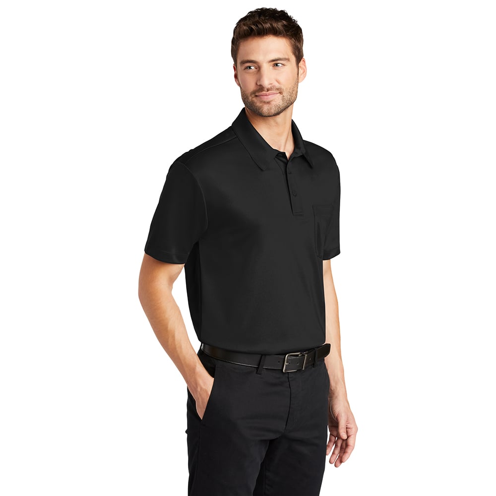 Port Authority K540P Silk Touch Performance Polo Shirt with Pocket