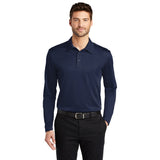 Port Authority K540LS Silk Touch Long Sleeve Performance Polo Shirt