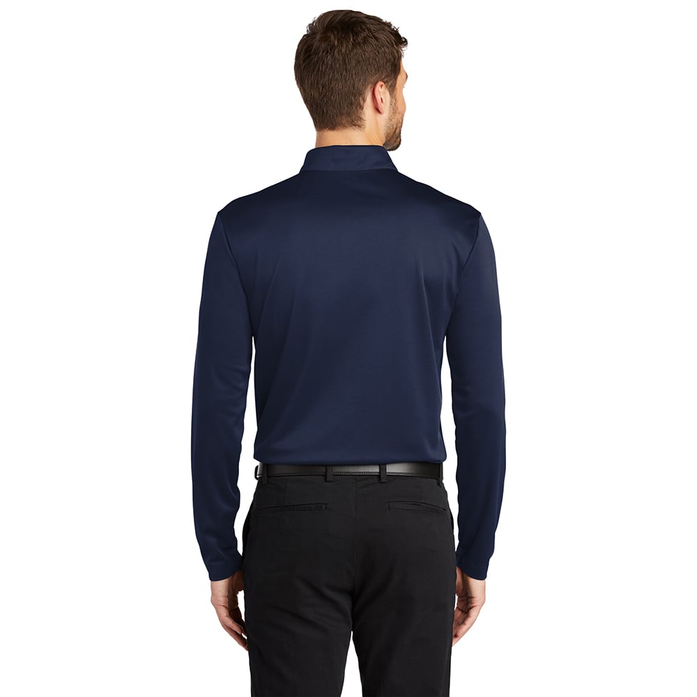 Port Authority K540LS Silk Touch Long Sleeve Performance Polo Shirt