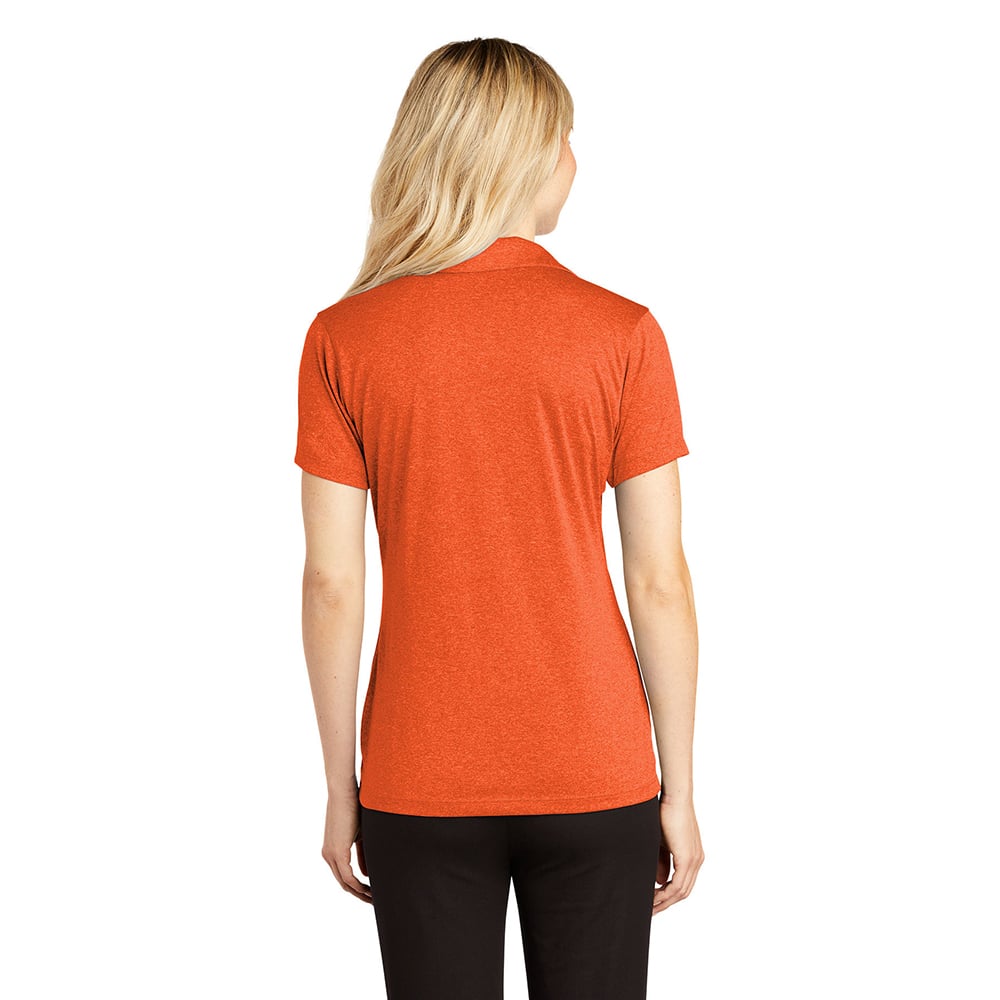 Sport-Tek LST660 Contender Women's Heather Y-Neck Polo