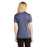 Sport-Tek LST660 Contender Women's Heather Y-Neck Polo