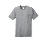 Port & Company PC54P 100% Cotton Short Sleeve Pocket Tee