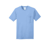 Port & Company PC54P 100% Cotton Short Sleeve Pocket Tee