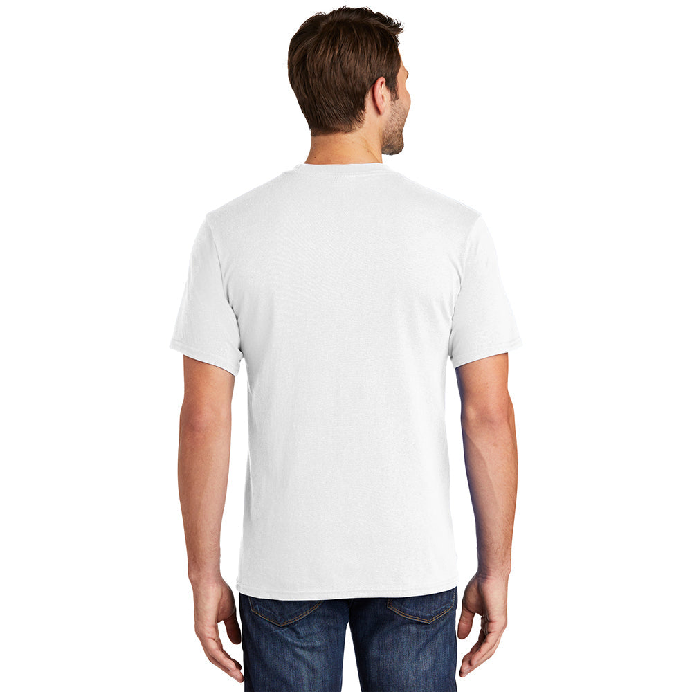 Port & Company PC54P 100% Cotton Short Sleeve Pocket Tee