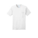 Port & Company PC54P 100% Cotton Short Sleeve Pocket Tee