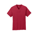 Port & Company PC54V 100% Cotton V-Neck T-Shirt