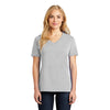 Port & Company LPC54V Women's 100% Cotton V-Neck T-Shirt