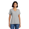 Port & Company LPC54V Women's 100% Cotton V-Neck T-Shirt