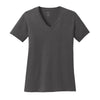 Port & Company LPC54V Women's 100% Cotton V-Neck T-Shirt