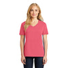 Port & Company LPC54V Women's 100% Cotton V-Neck T-Shirt