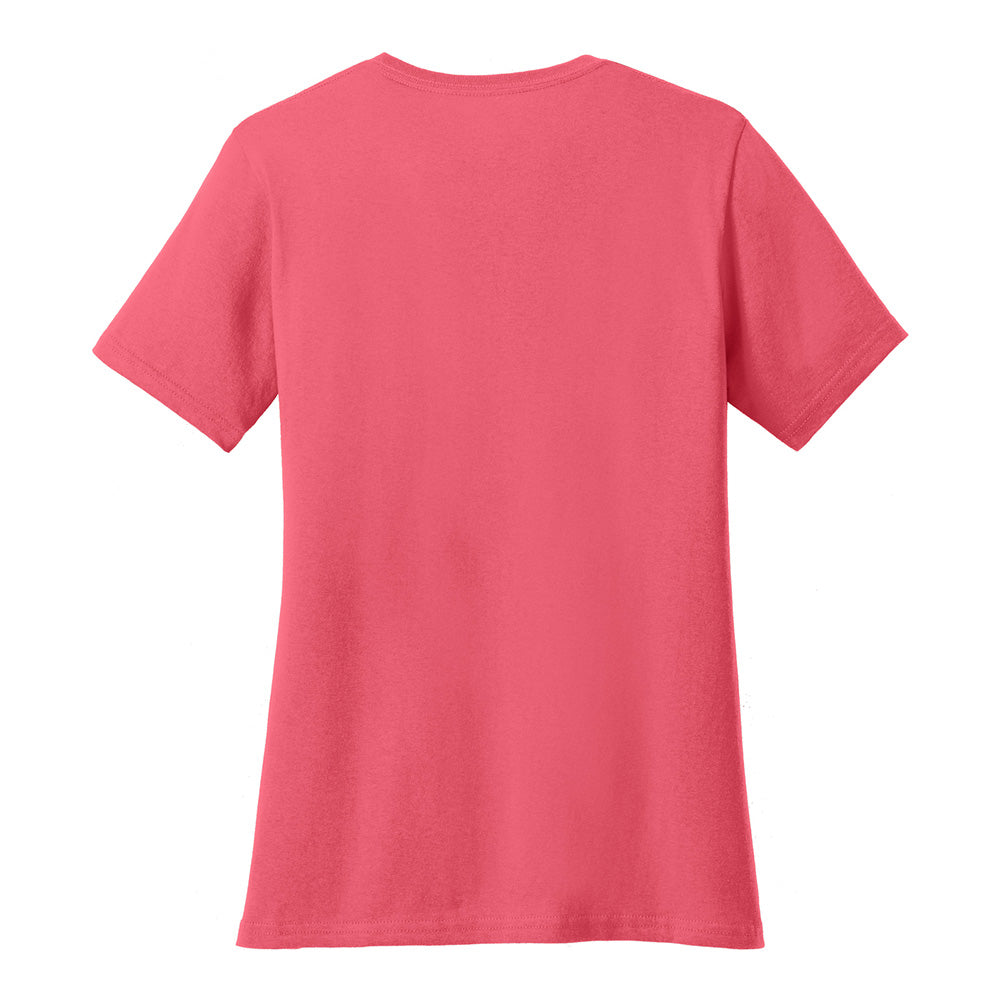 Port & Company LPC54V Women's 100% Cotton V-Neck T-Shirt