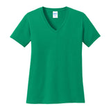 Port & Company LPC54V Women's 100% Cotton V-Neck T-Shirt