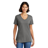 Port & Company LPC54V Women's 100% Cotton V-Neck T-Shirt