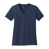 Port & Company LPC54V Women's 100% Cotton V-Neck T-Shirt