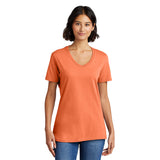 Port & Company LPC54V Women's 100% Cotton V-Neck T-Shirt