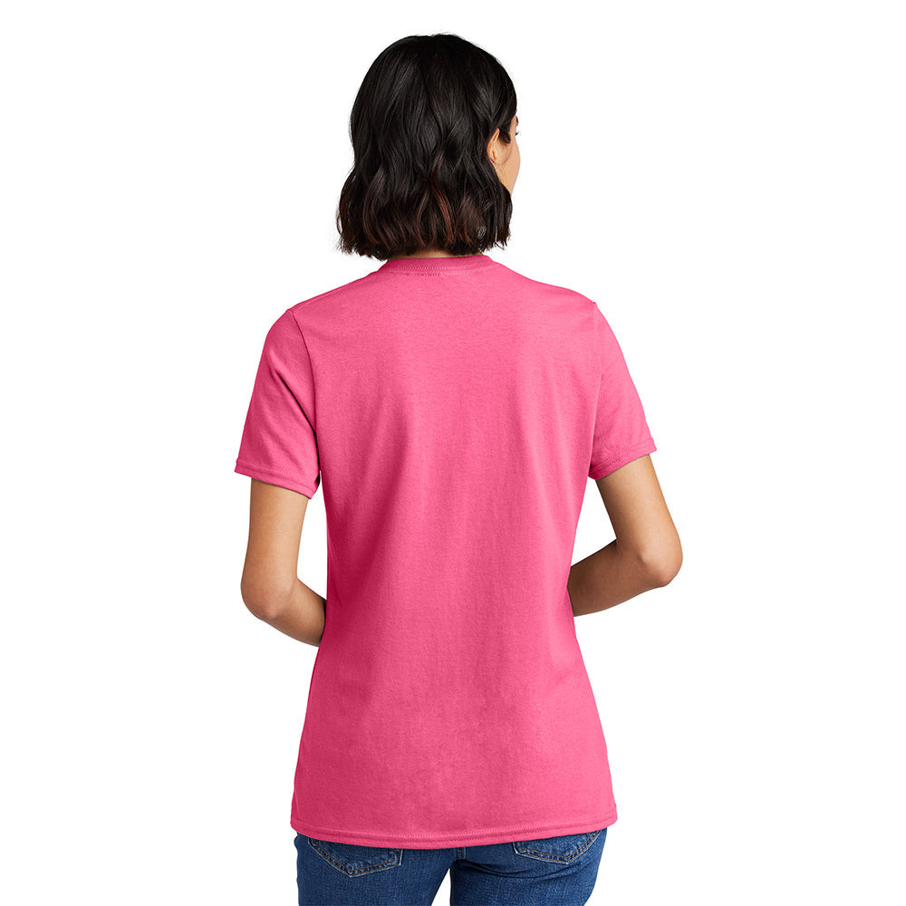 Port & Company LPC54V Women's 100% Cotton V-Neck T-Shirt