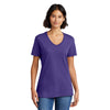 Port & Company LPC54V Women's 100% Cotton V-Neck T-Shirt