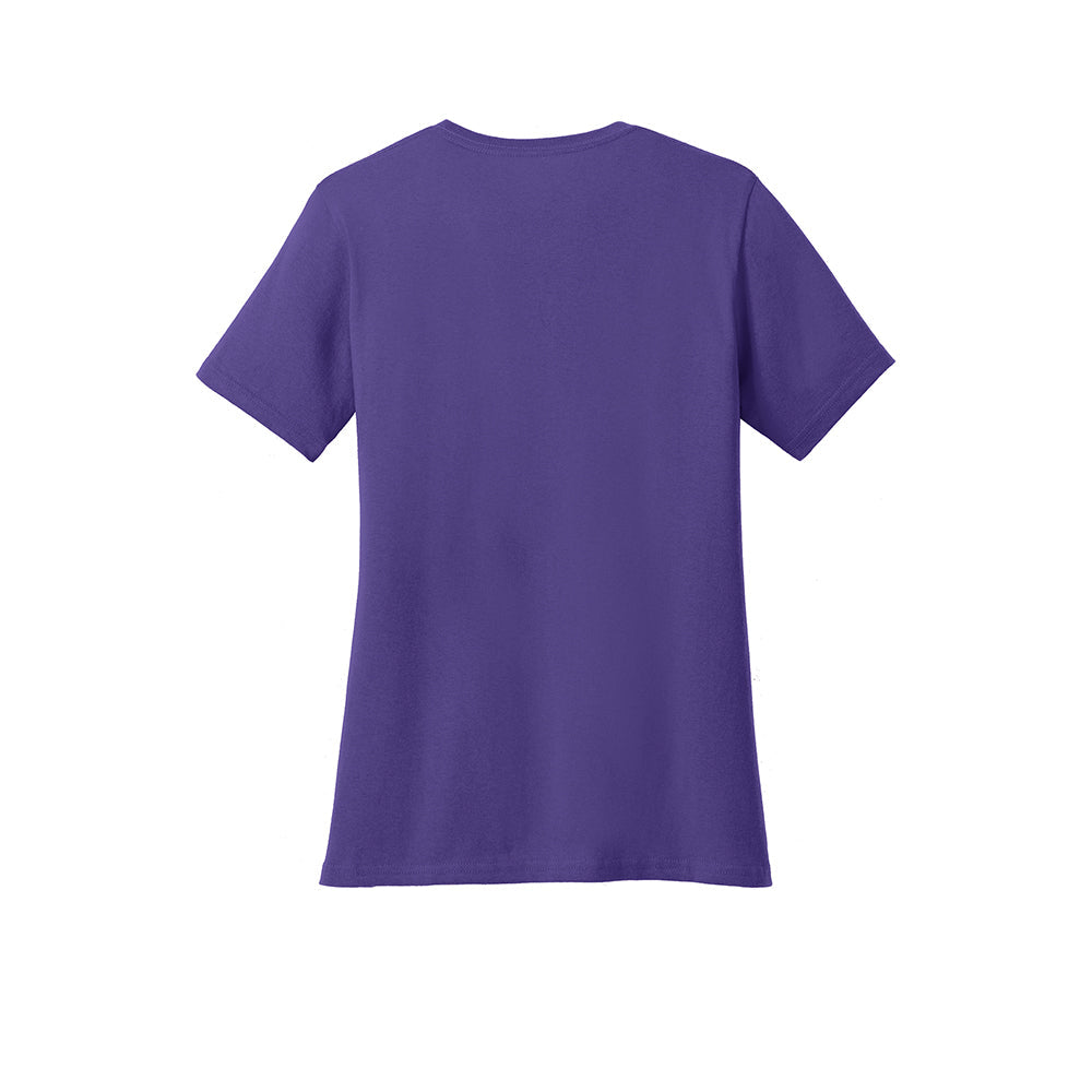 Port & Company LPC54V Women's 100% Cotton V-Neck T-Shirt