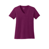 Port & Company LPC54V Women's 100% Cotton V-Neck T-Shirt