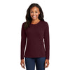 Port & Company LPC54LS Women's 100% Cotton Long Sleeve T-Shirt