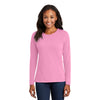 Port & Company LPC54LS Women's 100% Cotton Long Sleeve T-Shirt