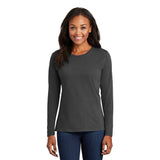 Port & Company LPC54LS Women's 100% Cotton Long Sleeve T-Shirt