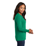 Port & Company LPC54LS Women's 100% Cotton Long Sleeve T-Shirt