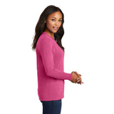 Port & Company LPC54LS Women's 100% Cotton Long Sleeve T-Shirt