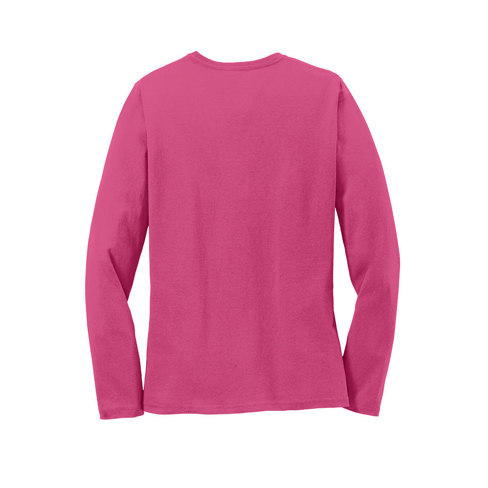 Port & Company LPC54LS Women's 100% Cotton Long Sleeve T-Shirt