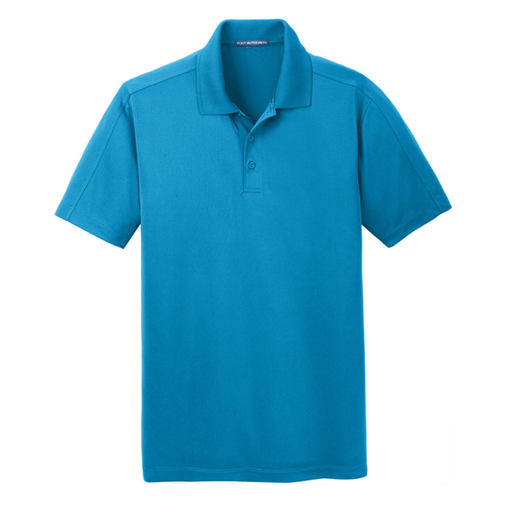 Port Authority K569 Diamond Jacquard Performance Polo Shirt