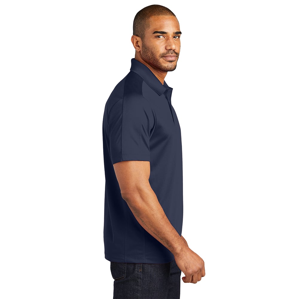 Port Authority K569 Diamond Jacquard Performance Polo Shirt