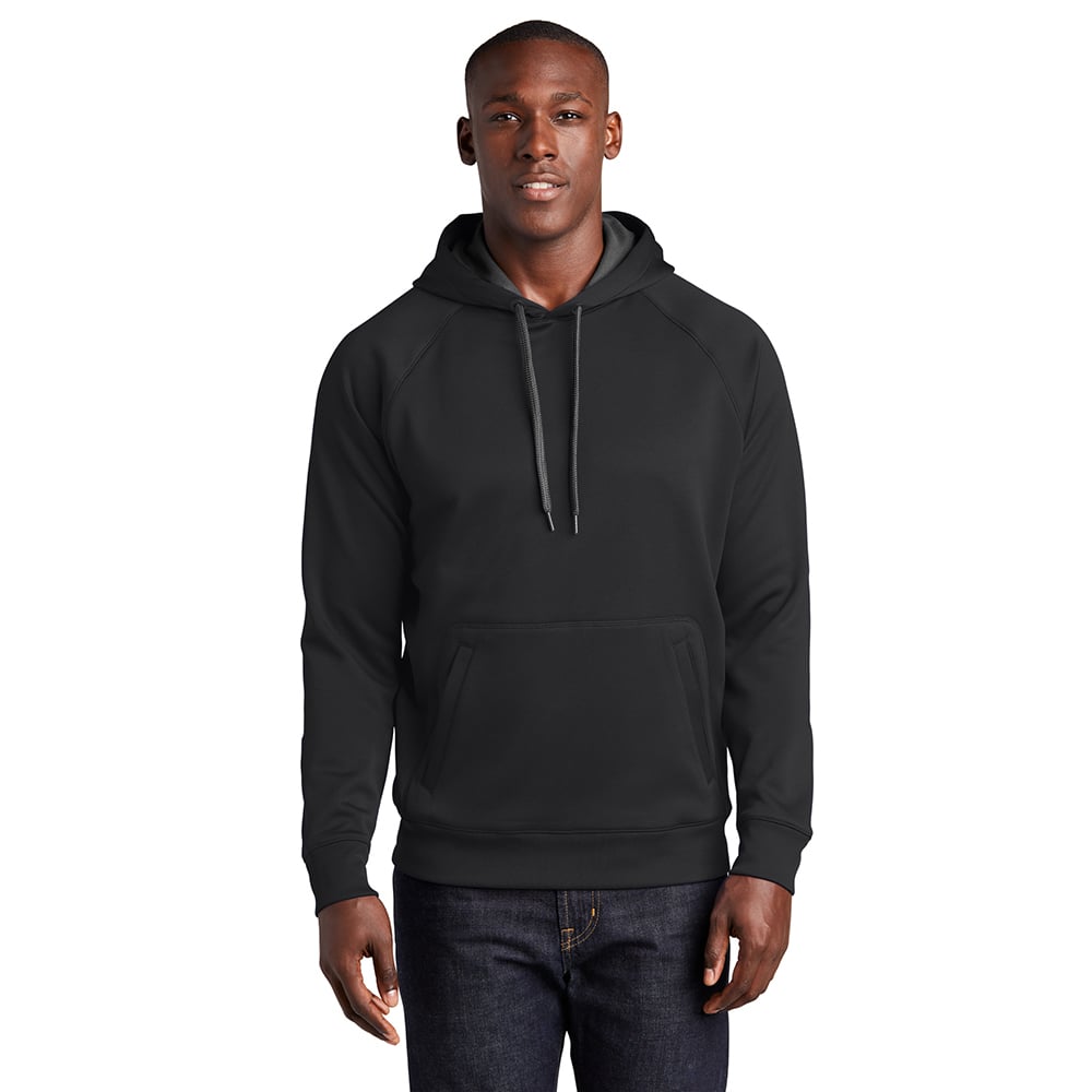 Sport-Tek ST250 Tech Fleece Raglan Sweatshirt with Hood