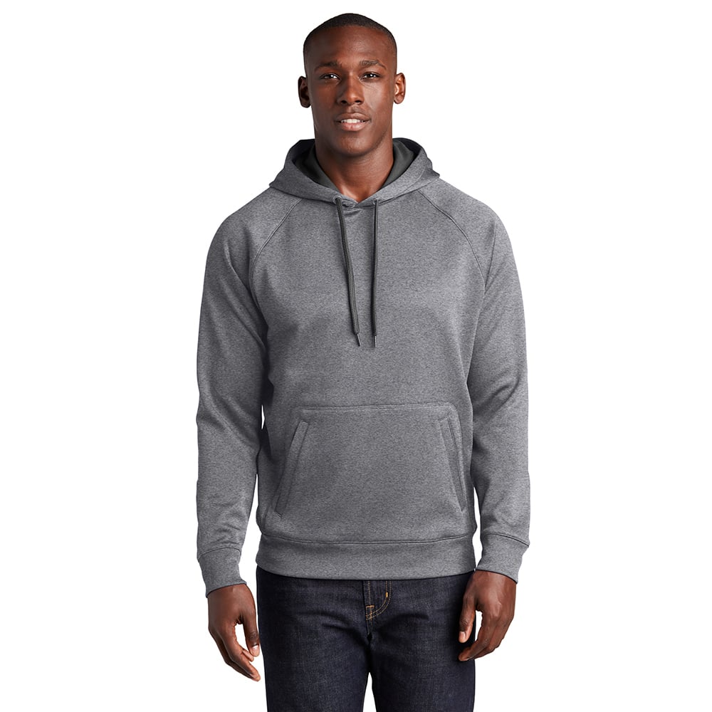 Sport-Tek ST250 Tech Fleece Raglan Sweatshirt with Hood