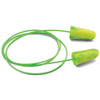 Moldex Goin' Green Corded Disposable Earplugs 6622, NRR 33, 1 box (100 pairs)