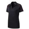 Sport-Tek LST653 Sport-Wick Women's Piped Micropique Polo