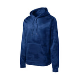 Sport-Tek ST240 Sport-Wick CamoHex Fleece Hooded Pullover with Pocket