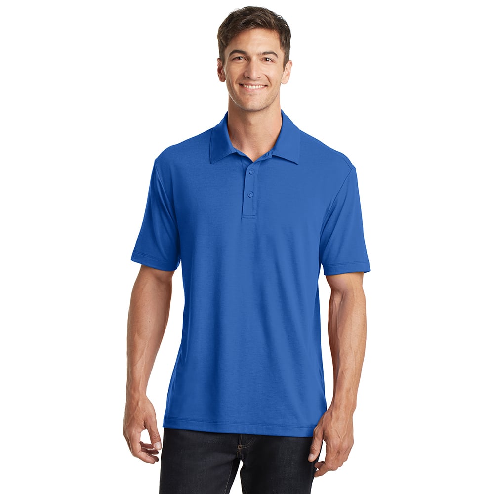 Port Authority K568 Cotton Touch Short Sleeve Performance Polo Shirt