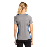 Sport-Tek LST361 Women's Contender Two-Tone V-Neck Raglan Tee