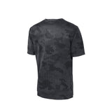 Sport-Tek YST370 Youth CamoHex T-Shirt with Drop Sleeve