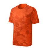 Sport-Tek YST370 Youth CamoHex T-Shirt with Drop Sleeve