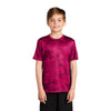 Sport-Tek YST370 Youth CamoHex T-Shirt with Drop Sleeve