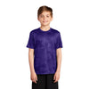 Sport-Tek YST370 Youth CamoHex T-Shirt with Drop Sleeve