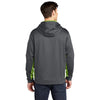 Sport-Tek ST239 Sport-Wick CamoHex Colorblock Fleece Hooded Pullover