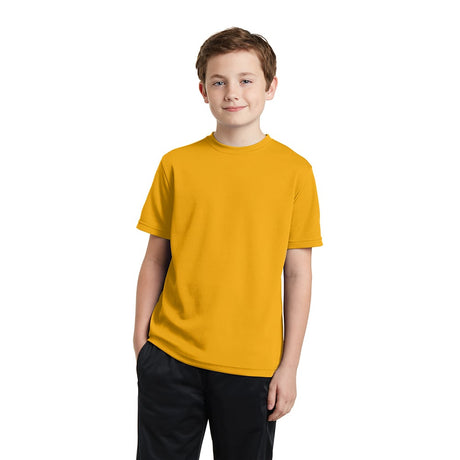 Sport-Tek YST340 Youth PosiCharge RacerMesh T-Shirt with Drop Sleeve