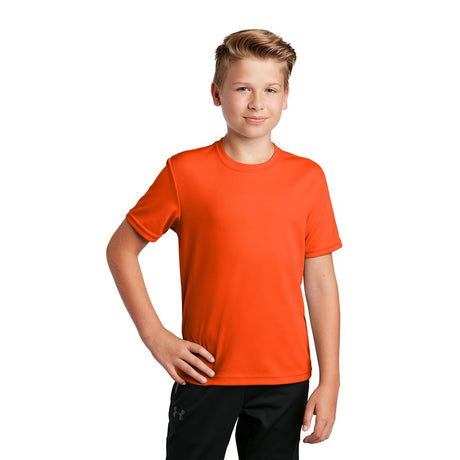 Sport-Tek YST340 Youth PosiCharge RacerMesh T-Shirt with Drop Sleeve