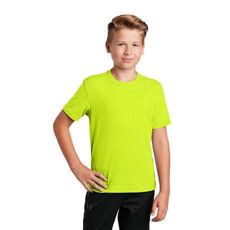 Sport-Tek YST340 Youth PosiCharge RacerMesh T-Shirt with Drop Sleeve