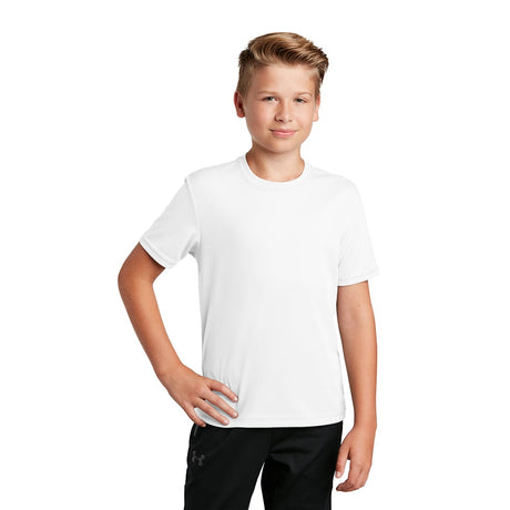 Sport-Tek YST340 Youth PosiCharge RacerMesh T-Shirt with Drop Sleeve