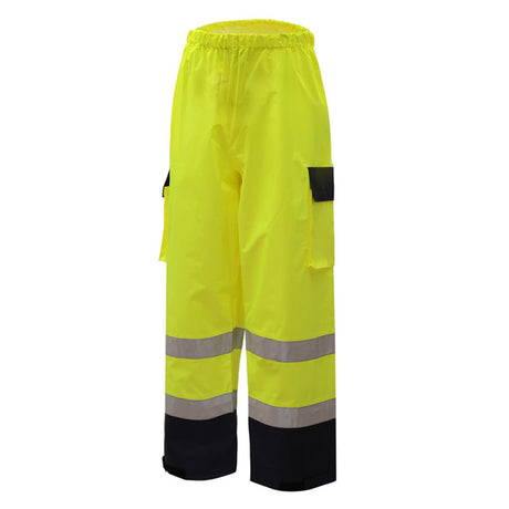 Hi-Vis Safety Pants, Waterproof, Class E Premium